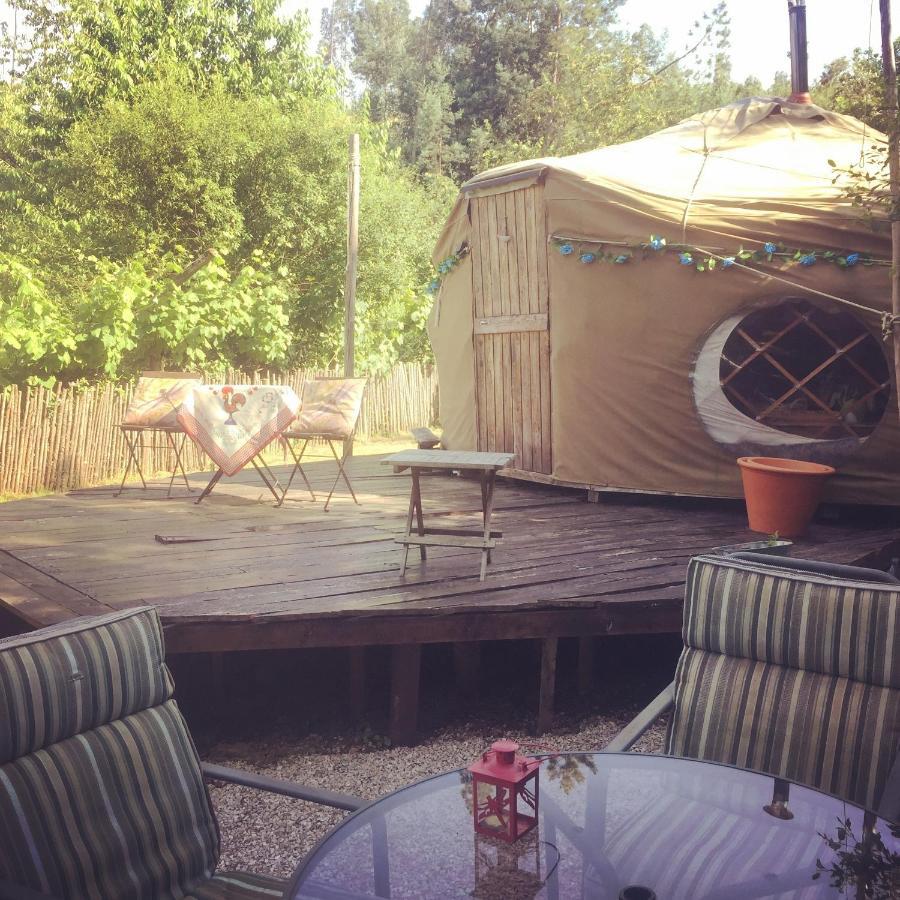 Star Gazing Luxury Yurt With River Views, Off Grid Eco Living Vale do Barco Kültér fotó