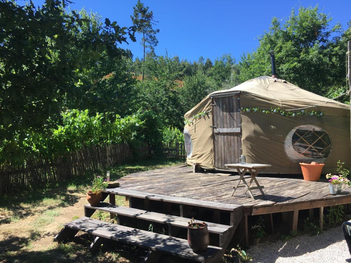 Star Gazing Luxury Yurt With River Views, Off Grid Eco Living Vale do Barco Kültér fotó