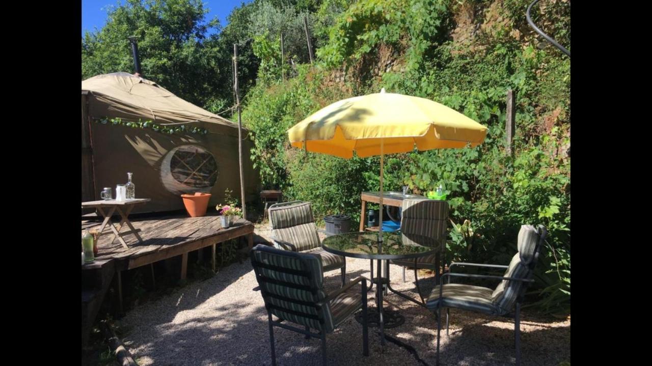 Star Gazing Luxury Yurt With River Views, Off Grid Eco Living Vale do Barco Kültér fotó